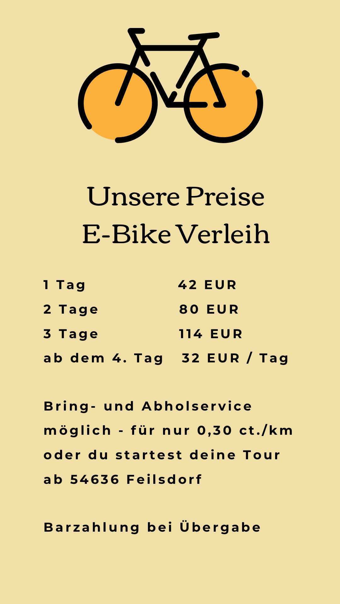 E-Bike Preise